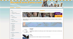 Desktop Screenshot of imagens.mundoentrepatas.com